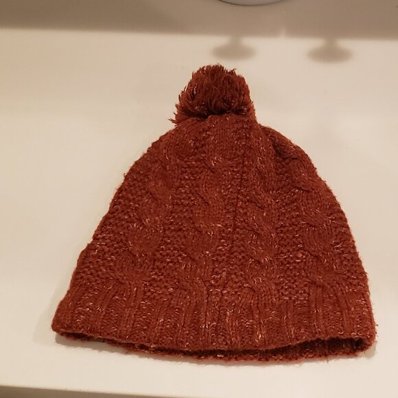 TCM  Burnt Orange Beanie with Soft Fleece Lining - Picture 2 of 8